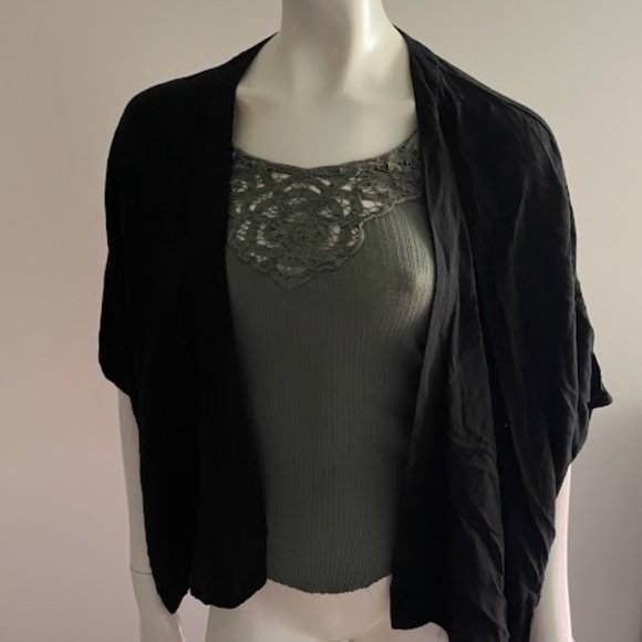Aritzia Black Shawl - Picture 1 of 3